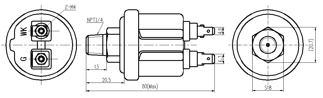 TRANSDUCERS TE TEMPERATURES TE FTOHES TE MOTORIT KERKES TERMOSTATI ME ALARM