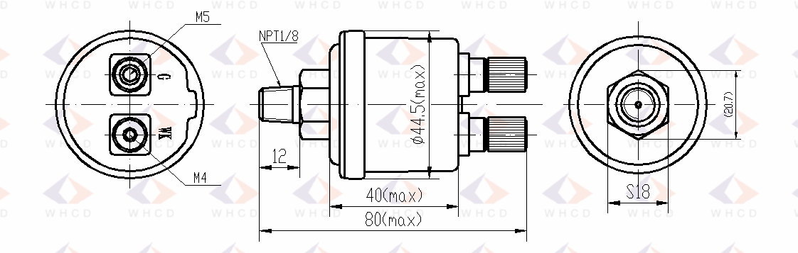 I-NPT1-8 M4-M5