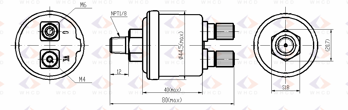 NPT1-8 M4-M6 |